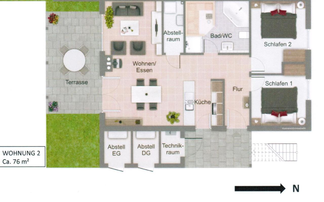 Apartment 5*ferienwohnung Seeblick 2 Wendisch Rietz